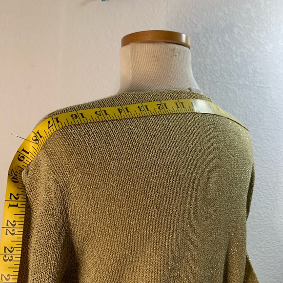 Chaus & Co metallic knit sweater - Picture 7 of 9